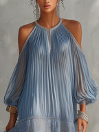 Celeste Mini Blue Dress