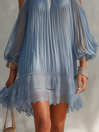 Celeste Mini Blue Dress