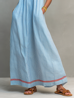 ELVENA™ | Striped Maxi Dress