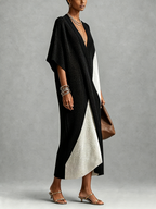 Véra Ebony and Ivory Dress