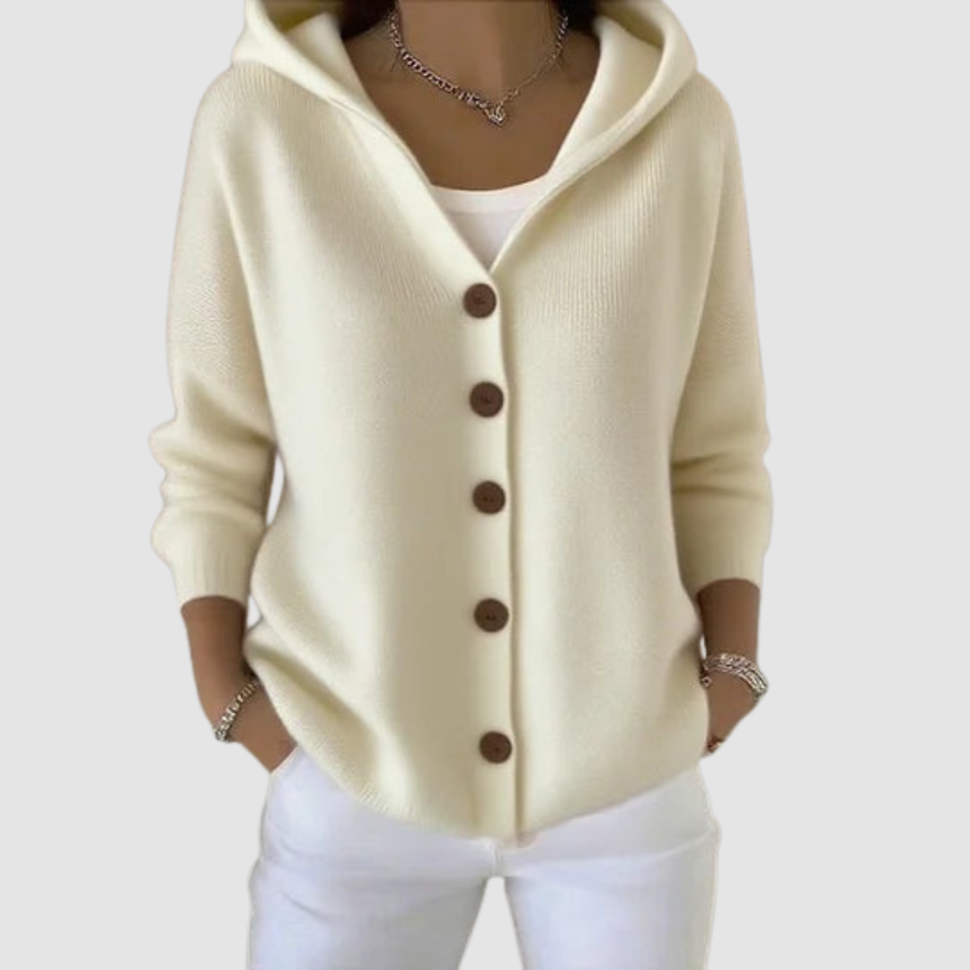 Luella Knit Cardigan - Beige