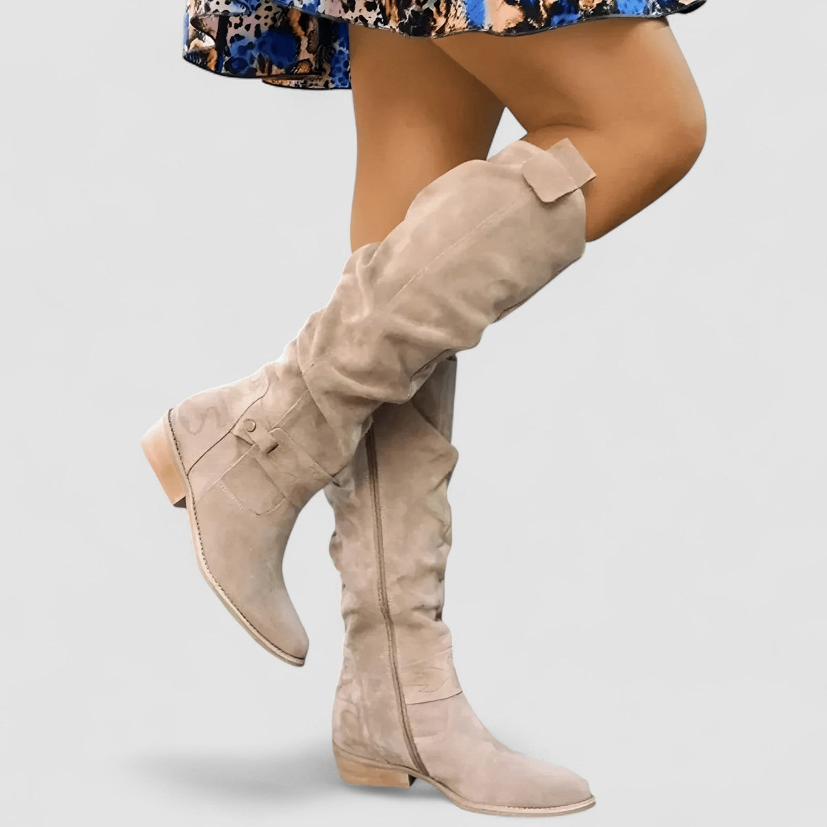 Virelle Soft High Boots - Beige