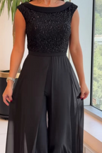 Fontella – Textured Tulle Jumpsuit