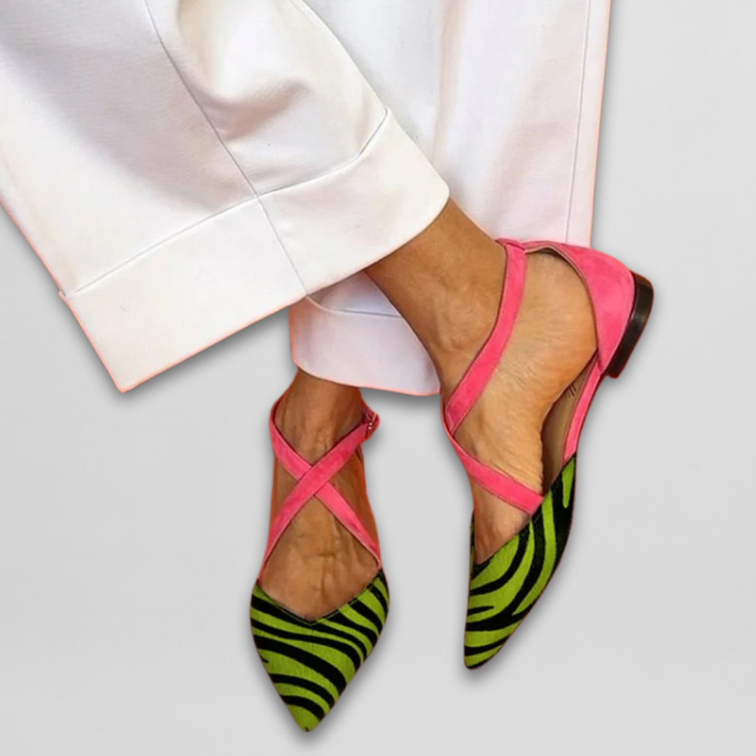 CHARLOTTE™ – Ballet Flats with Straps