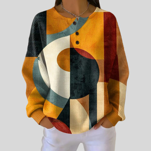 Bexmore Geometric Pattern Sweatshirt - Geo