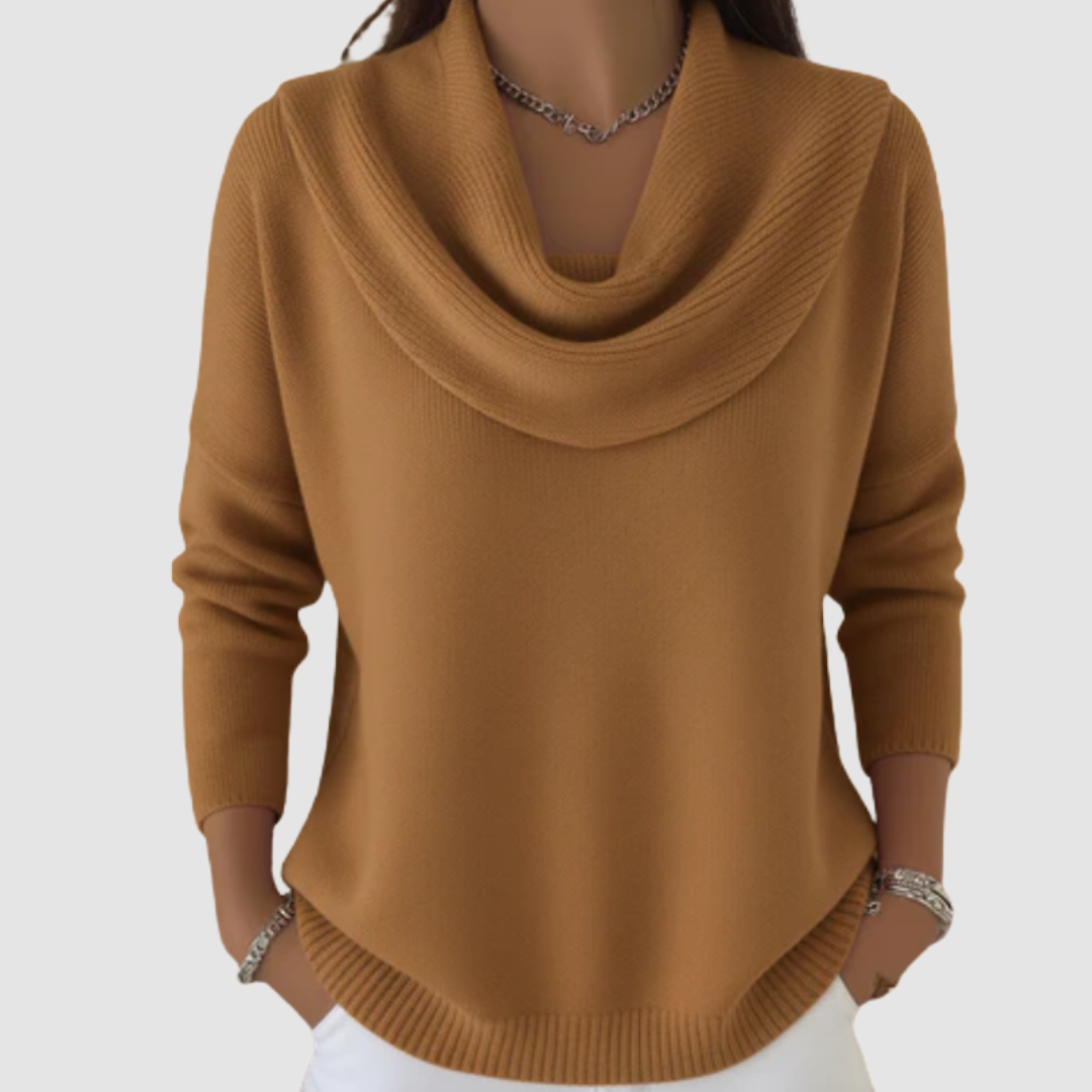 Miley Relaxed Sweater - Brown
