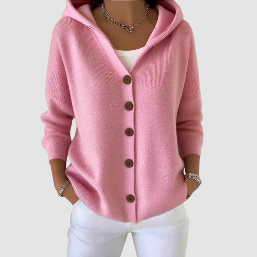 Luella Knit Cardigan - Pink