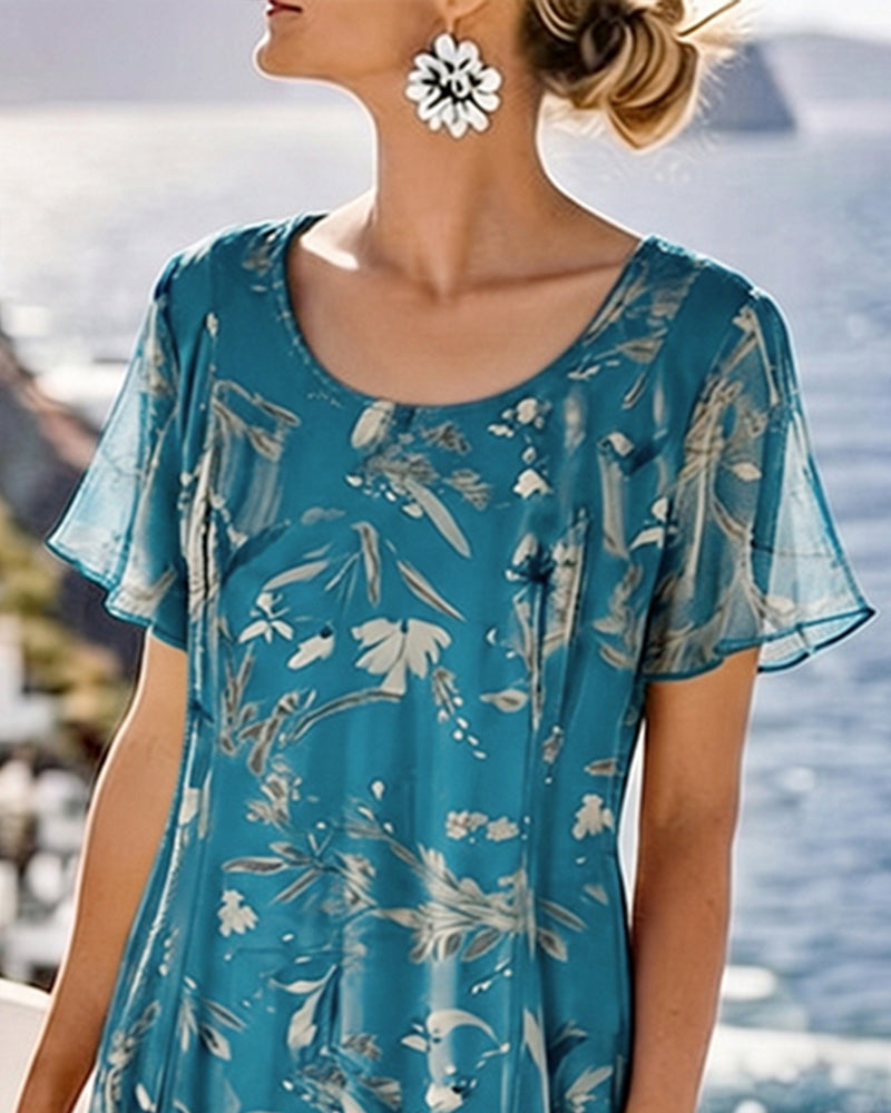 María | Loose & Light Floral Midi Dress
