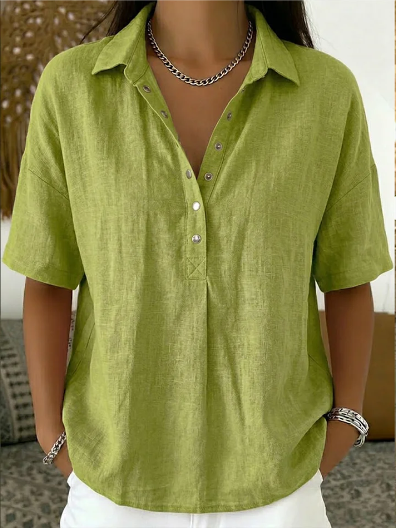 Juliet | Blouse with Collar and Button