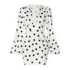 MARGO™ – Chic Long Sleeve V Neck Bodycon Mini Dress