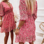 Thessaly™ | Elegant Floral Maxi Dress-