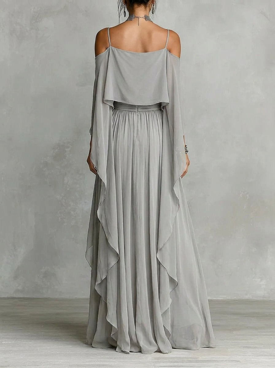 Katarzyna – Flowy Off-Shoulder Set