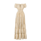 ROWENNA™ – Medieval Renaissance Smocked Waist Dress