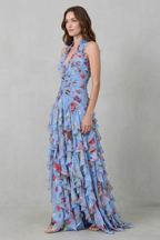 Bella | Long Dress with Halter Neck