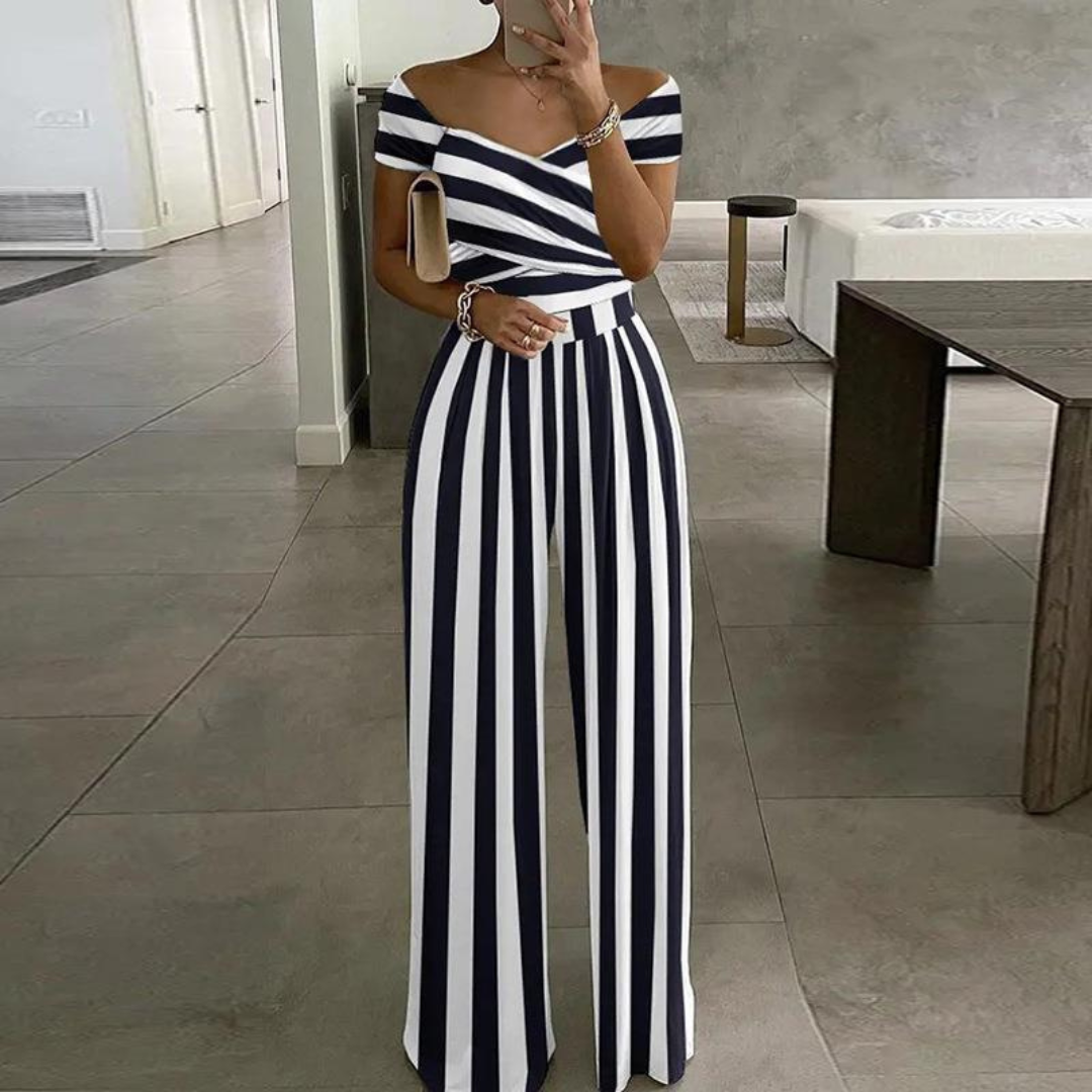 EPIFANY™ – Chic Summer Wide-Leg Jumpsuit