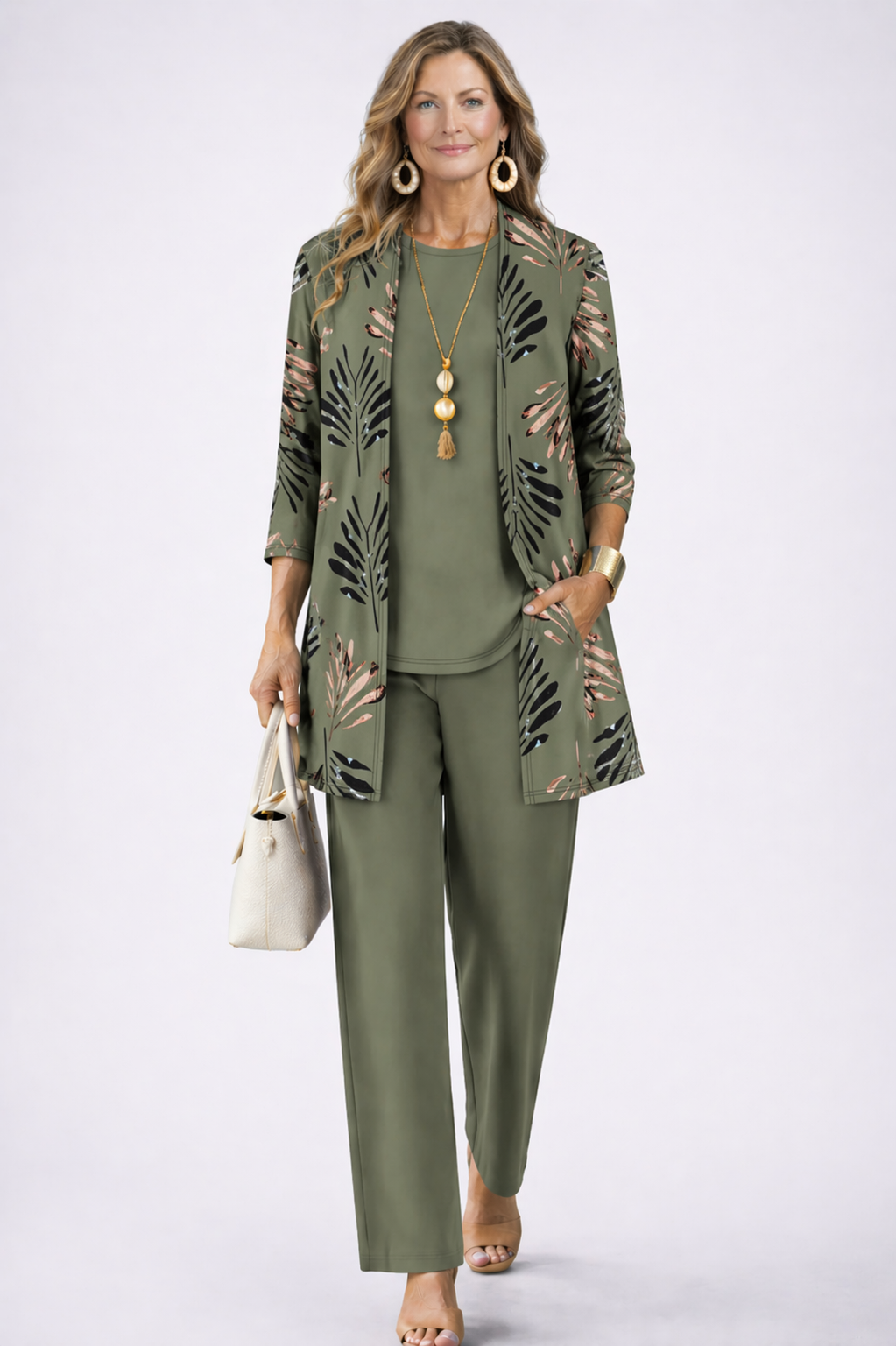 Olive | Conjunto De Tres Piezas