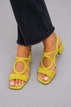 POPPY | Square Toe Cut-Out Sandals