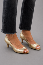 GRETA | Low Heel Open Toe Sandals