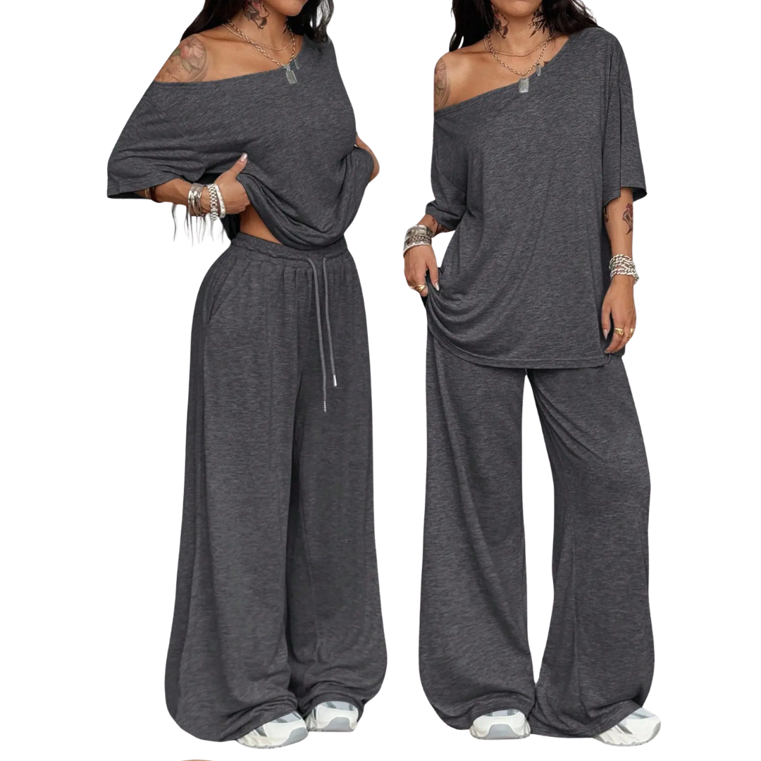 BROOKLYN™ – Relaxed Wide-Leg Two-Piece Set