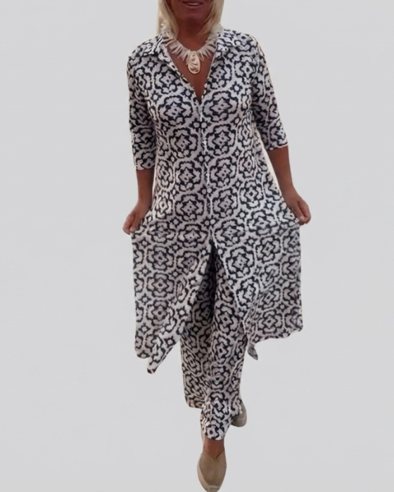 Sara™ | Button-Up Set