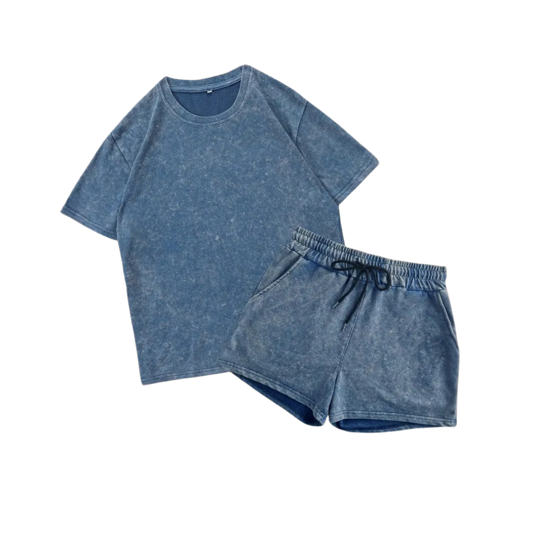 KENDRIX™ – Relaxed Print Athletic Two-Piece Set