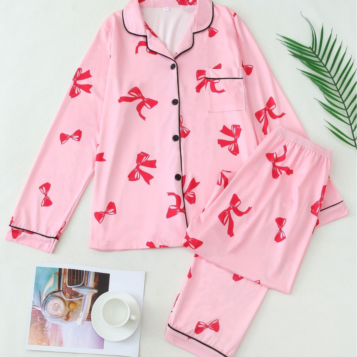 MERIDA™ - Comfy Long Sleeve Top and Pajama Set