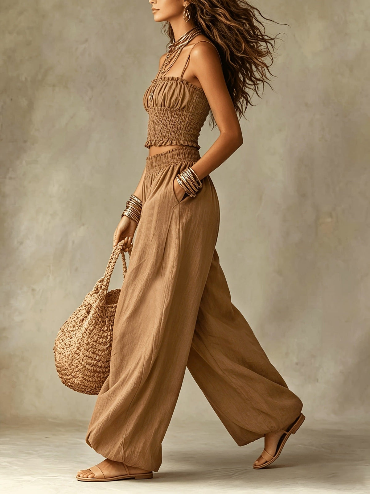 Marisol | Smocked Two-Piece Set