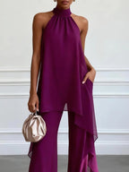 Lilac Elegance Two-Piece Set