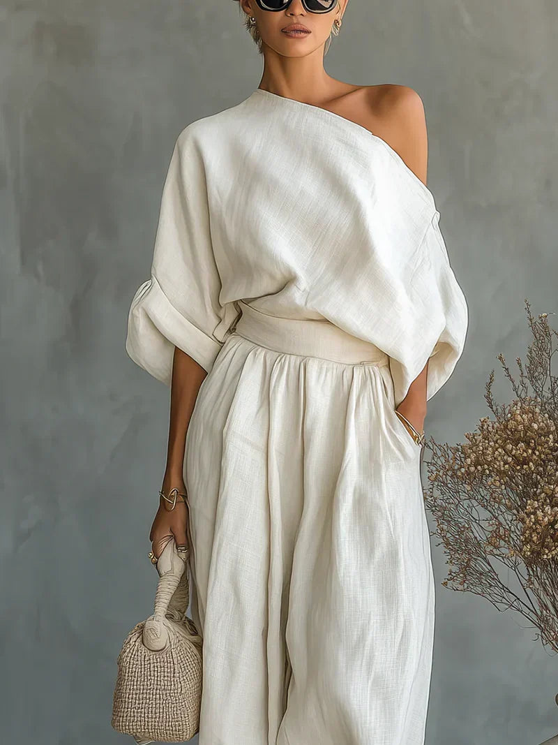 Mila™ | Off-Shoulder 2-Piece Set