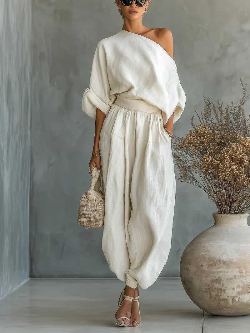 Mila™ | Off-Shoulder 2-Piece Set
