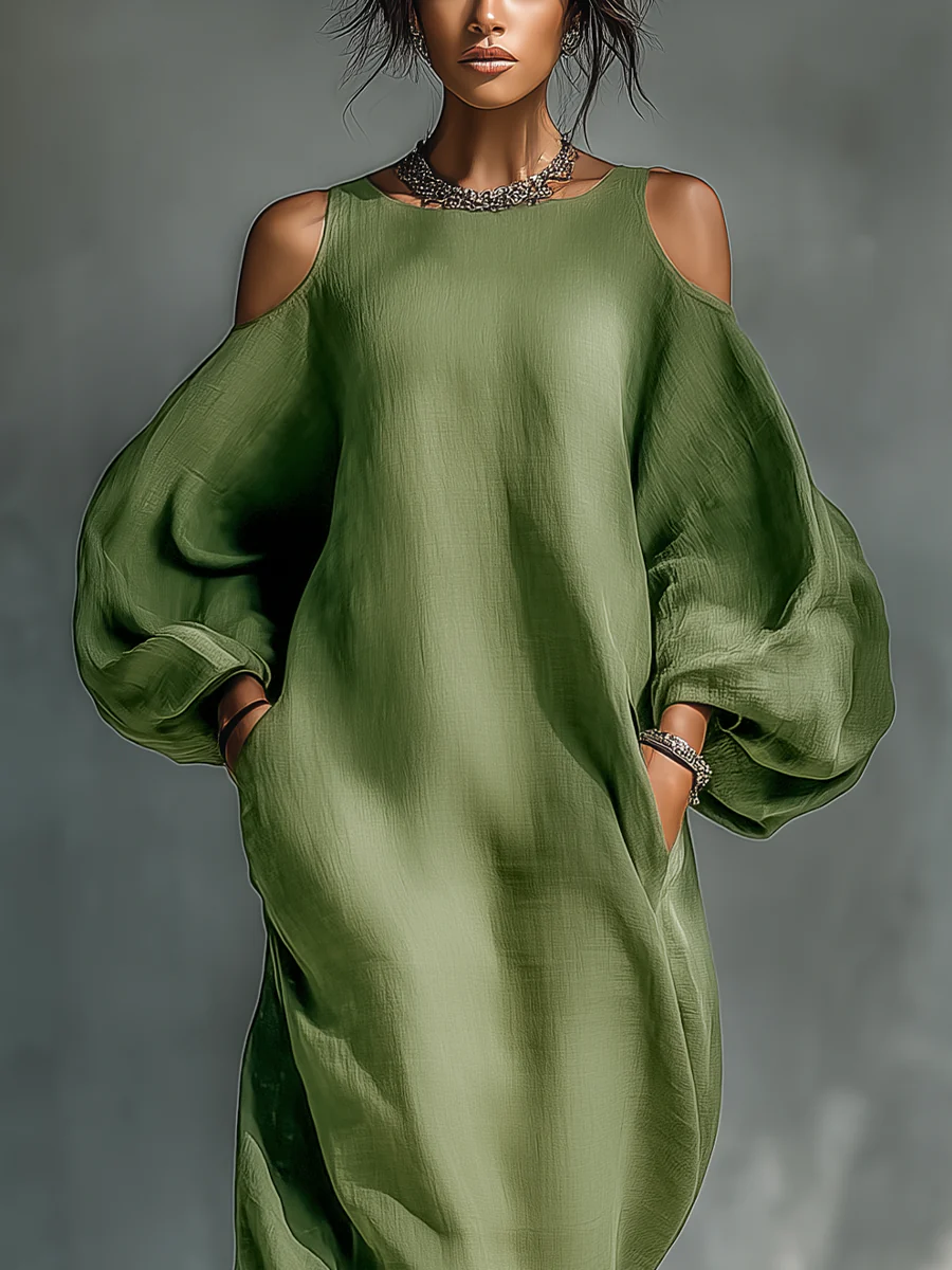 Susana | Flowing Off-Shoulder Maxi Dress