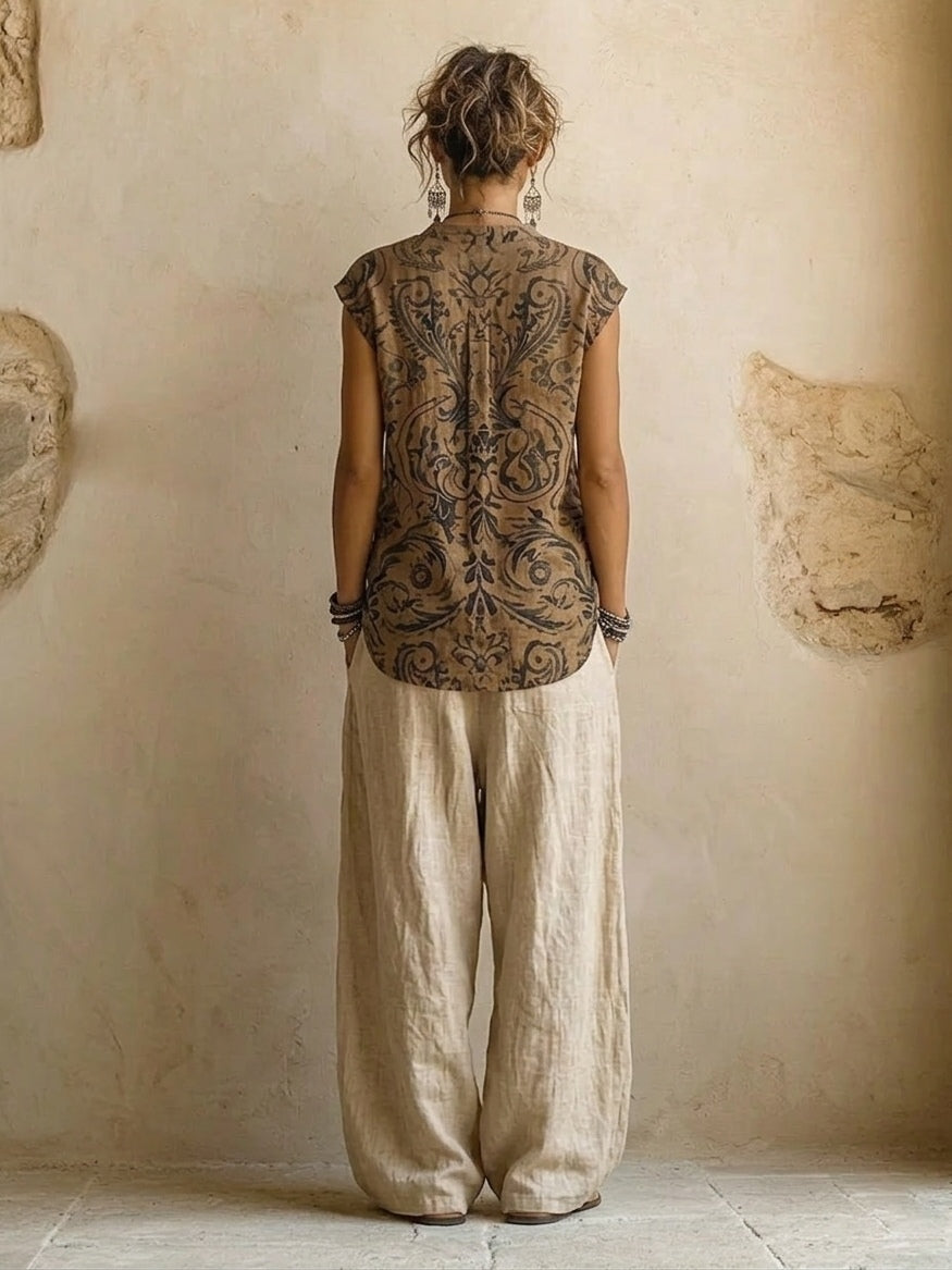 Pippa | 3-Piece Set™ - Premium Cotton and Linen Blend