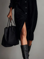 Béatrice Midi Dress Black