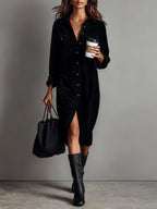 Béatrice Midi Dress Black