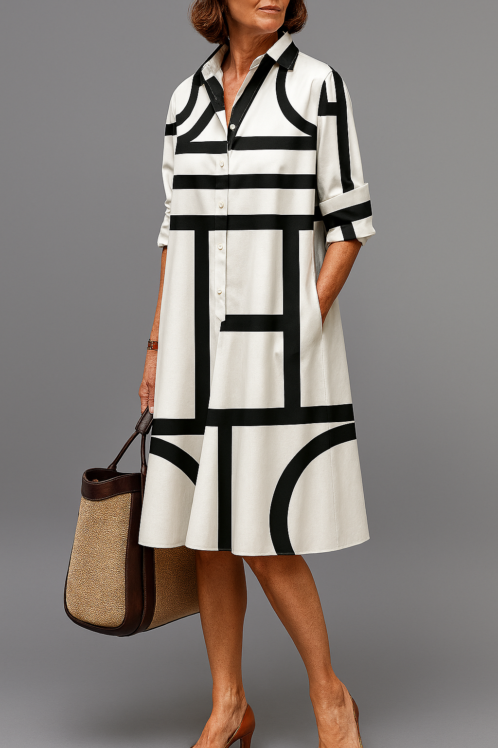 Ellie | Polished & Stylish Midi Dress
