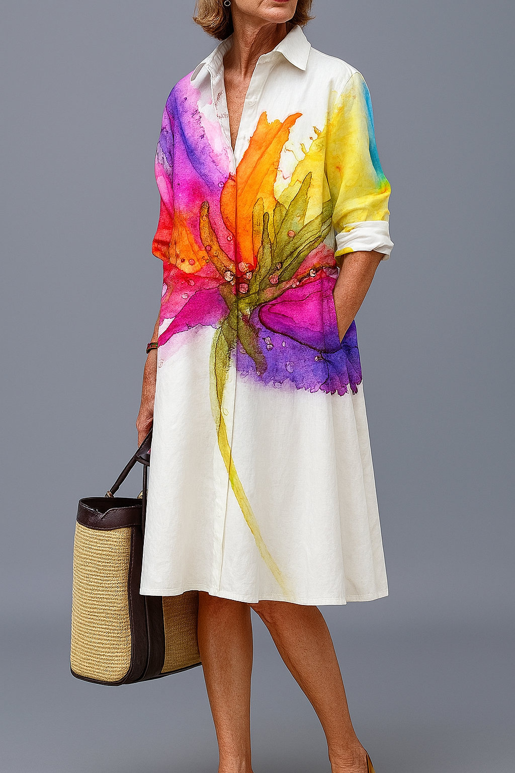 Lydia | Polished & Stylish Midi Dress