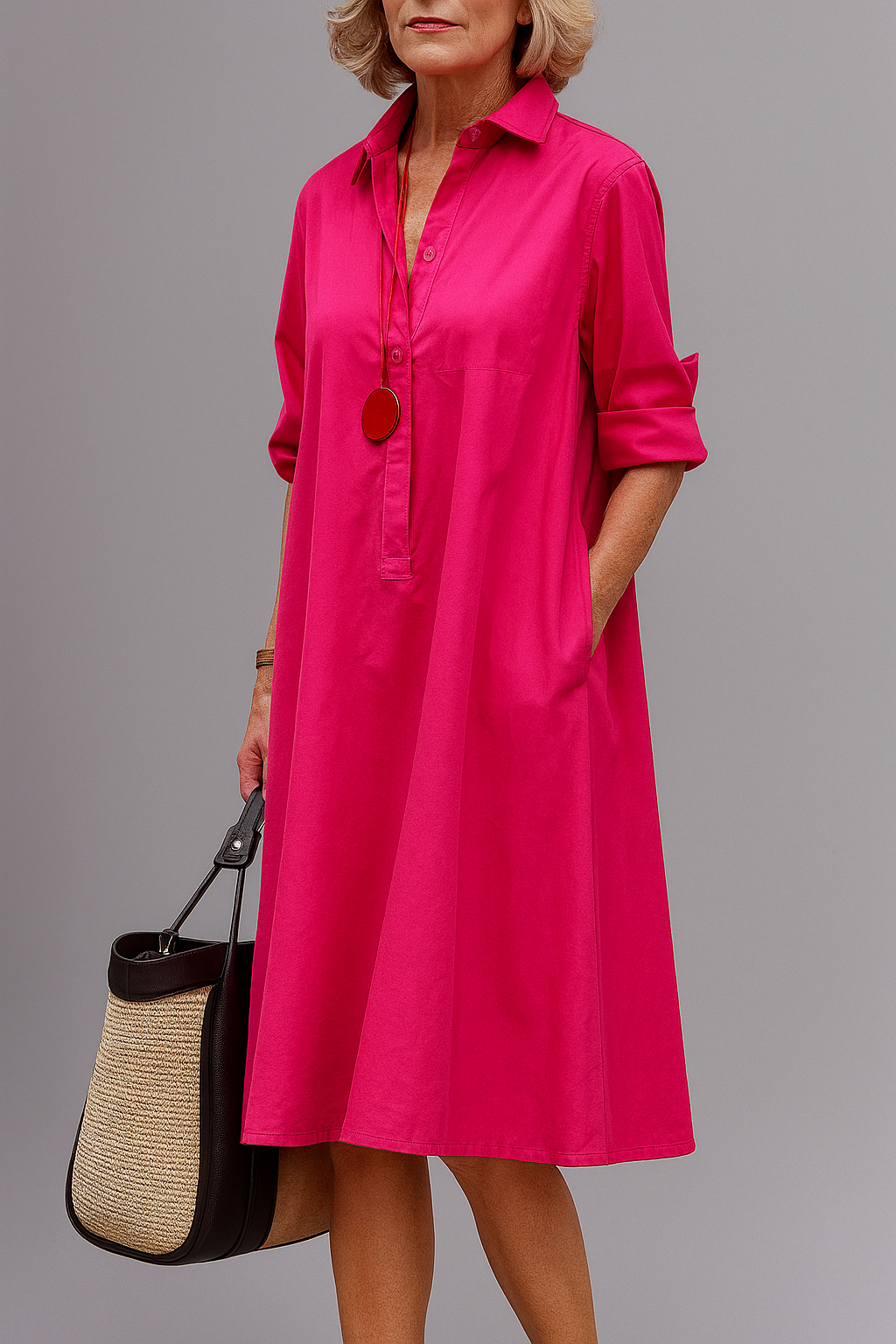 Chloe | Polished & Stylish Midi Dress
