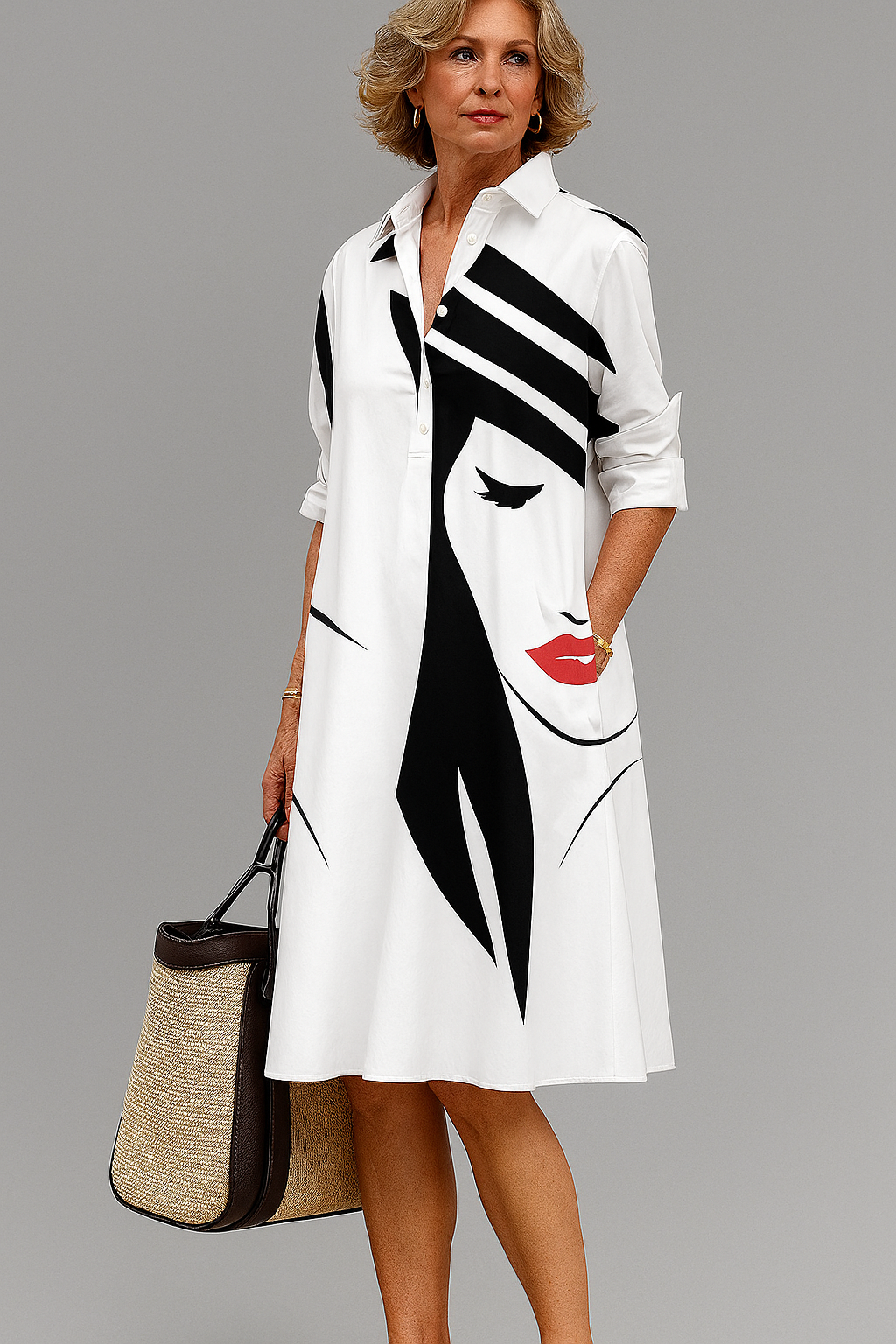 Bella | Polished & Stylish Midi Dress