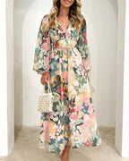 Corrine – Chic Floral Dress with Flowing Fit
