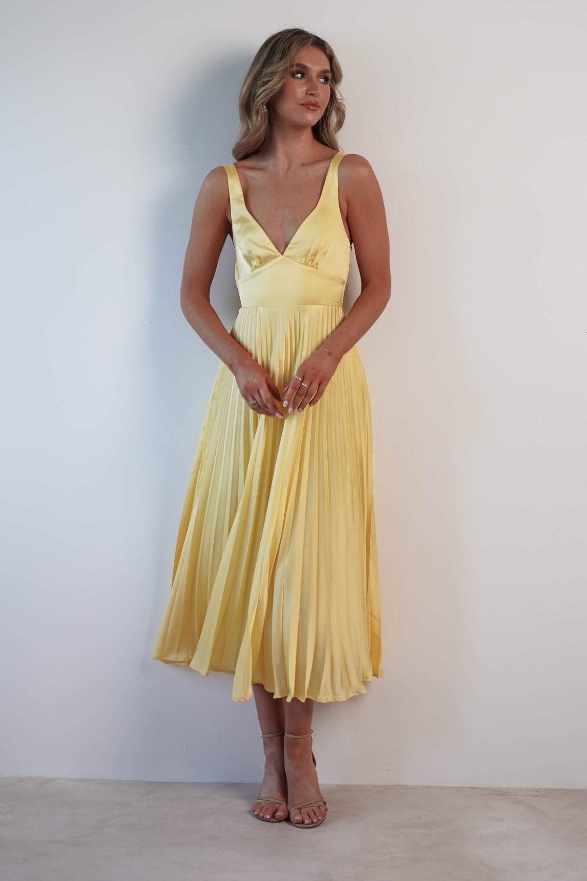 MALKA | Stylish Maxi Dress with Delicate Drape