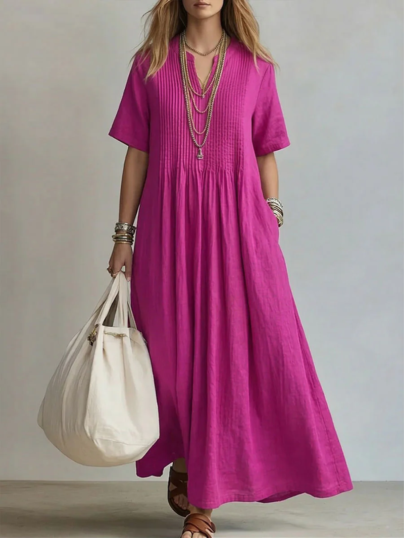 Willa | Pleated Dress