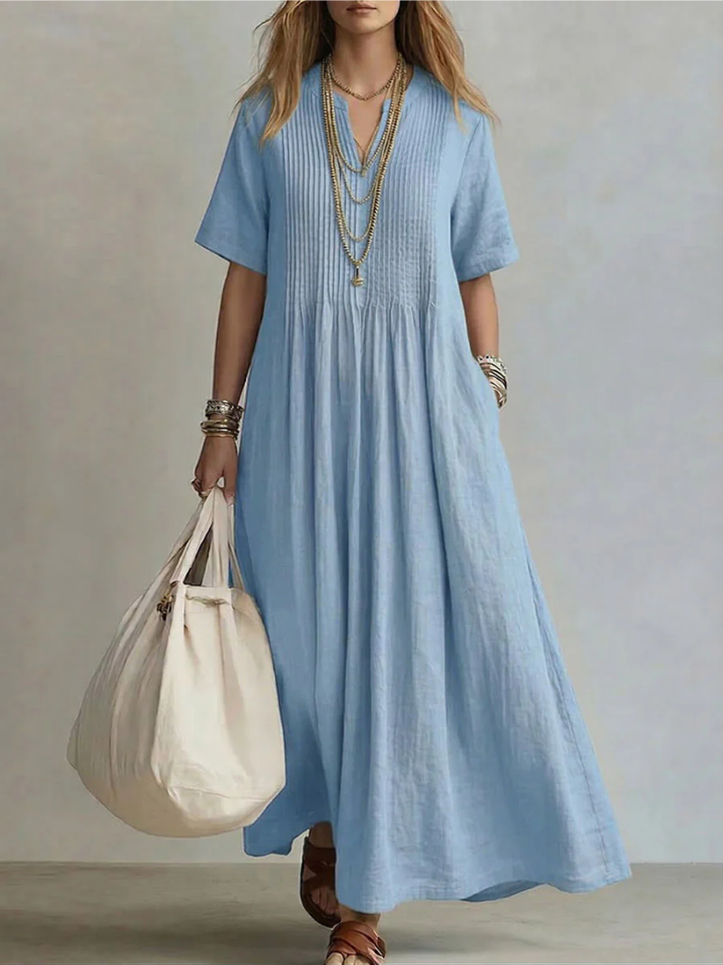Willa | Pleated Dress