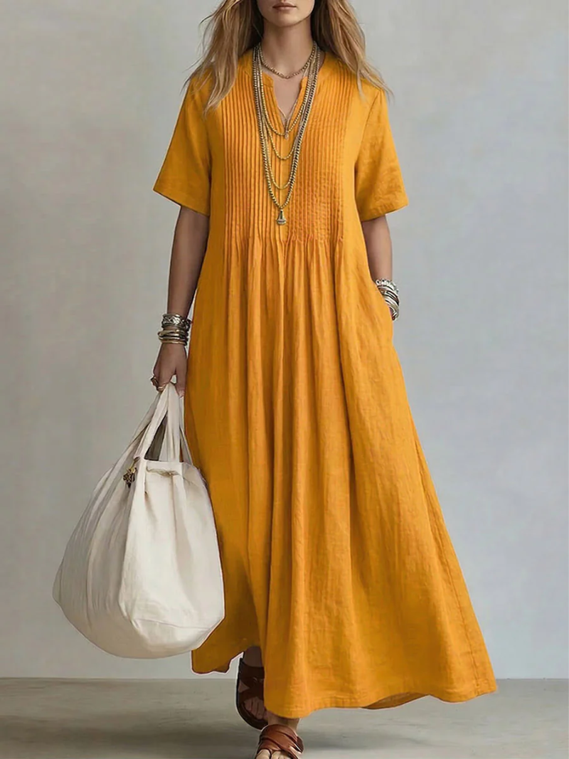 Willa | Pleated Dress