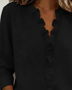 Chloe | Lightweight V-Neck Blouse