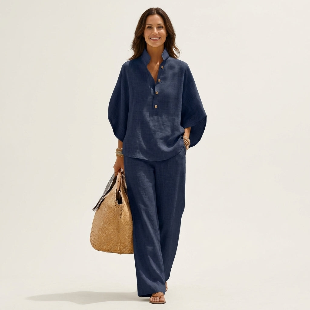 Zerah | Two-Piece Set - Navy