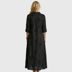 ELVENA™ | Relaxed Shirt Midi Dress