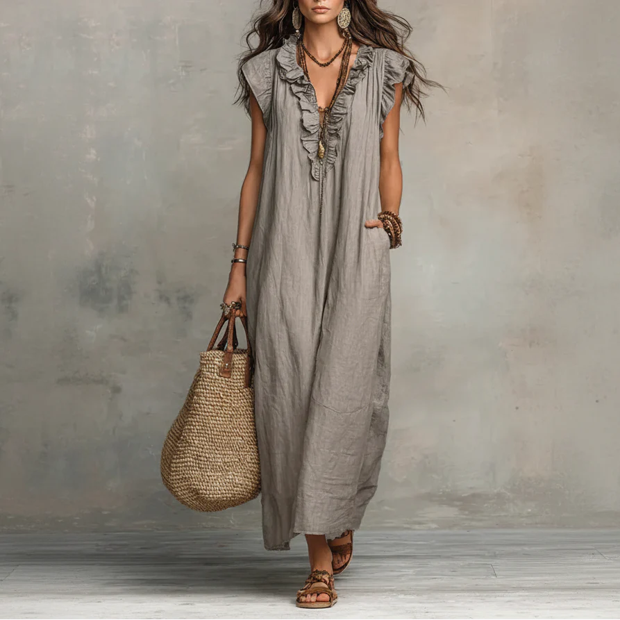 Zoey | Long Bohemian Dress